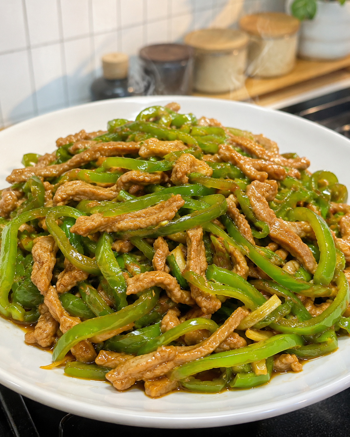 青椒肉丝封面